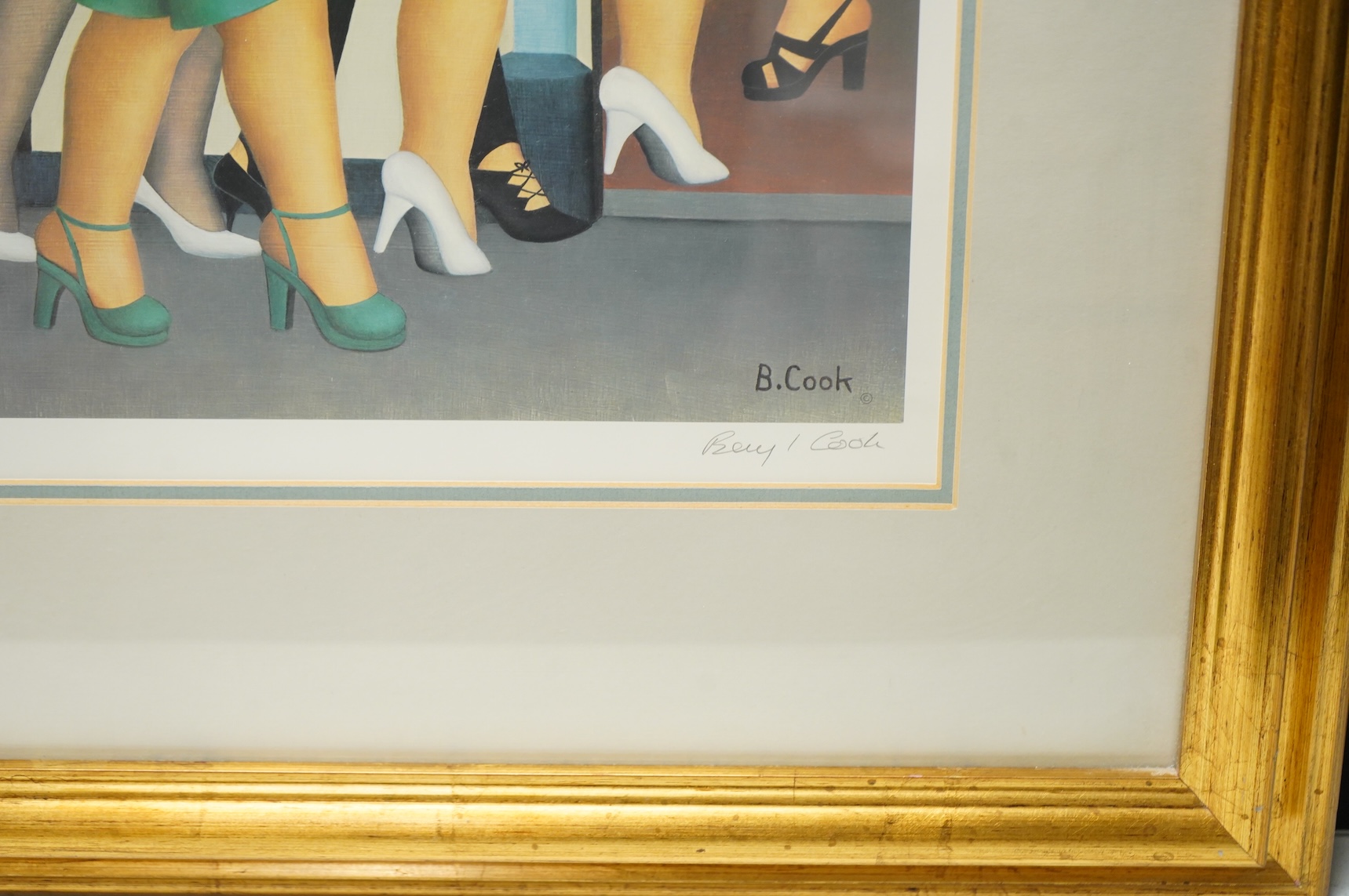 Beryl Cook (1926-2008), ‘The Hen Night’, signed in pencil, Fine Art Trade Guild blind stamped, published by Alexander Gallery Publications Ltd, colour print, 49 x 39cm